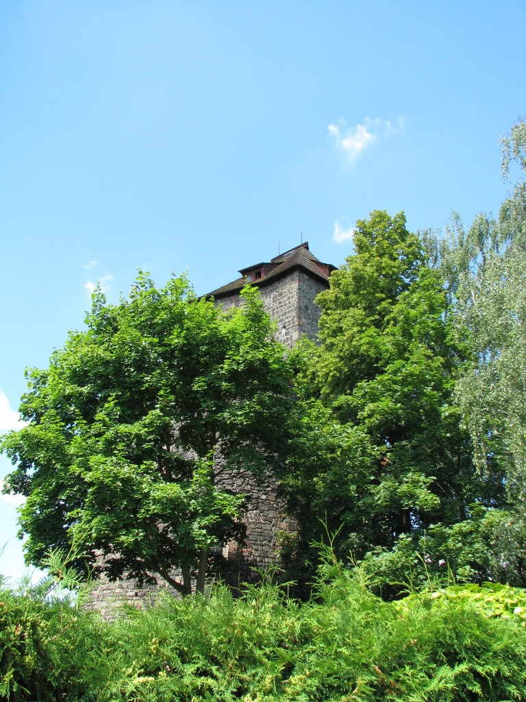 Gotická věž s rotundou